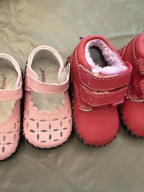 pediped Originals baby girl shoe bundle